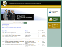 Tablet Screenshot of empleo.coeti-balears.com